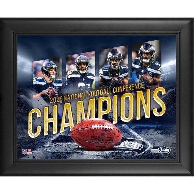 Seattle Seahawks Fanatics Authentic Framed 13 x 16 2025 NFC Champions Collage