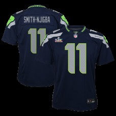Подростковая Seattle Seahawks Jaxon Smith-Njigba Nike College Navy Super Bowl LX Patch Game Jersey Подростковая Seattle Seahawks Jaxon Smith-Njigba Nike College Navy Super Bowl LX Patch Game Jersey