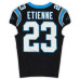 Игровая джерси Trevor Etienne Carolina Panthers Fanatics Authentic #23 Black Nike vs. Seattle Seahawks on December 28, 2025