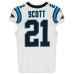 Игровая джерси Nick Scott Carolina Panthers Fanatics Authentic #21 White Nike vs. Tampa Bay Buccaneers on January 3, 2026