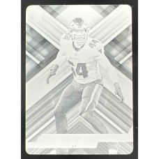 2022 Panini XR Printing Plate Black #177 Troy Andersen RC 1/1