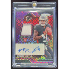 2024 Panini Prizm Rookie Patch Purple Power Michael Penix Jr. RC Auto /49