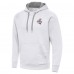 New England Patriots Antigua White 2025 AFC Champions Victory Hoodie