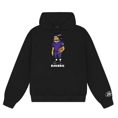 Толстовка Bad Bunny x Baltimore Ravens Concho