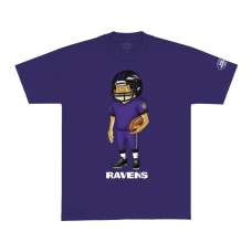 Футболка Bad Bunny x Baltimore Ravens Concho Футболка Bad Bunny x Baltimore Ravens Concho