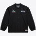 Seattle Seahawks Mitchell & Ness Black Super Bowl LX Champions Full-Snap Coaches Jacket