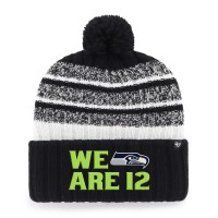 Шапка с помпоном Seattle Seahawks 47 Black Local