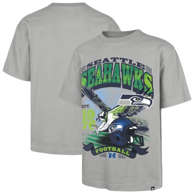 Seattle Seahawks 47 Gray Regional Foundation T-Shirt