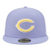 Бейсболка Chicago Bears New Era Light Purple Lavender Bloom 59FIFTY