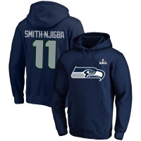 Seattle Seahawks Jaxon Smith-Njigba Fanatics College Navy Super Bowl LX Champions Big & Tall Name & Number Fleece Hoodie