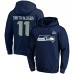 Seattle Seahawks Jaxon Smith-Njigba Fanatics College Navy Super Bowl LX Champions Big & Tall Name & Number Fleece Hoodie