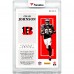 Chad Johnson Cincinnati Bengals Autographed 2022 Panini Encased Tri-Color Relic #LSS-CJ #4/15 Card