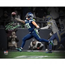 Jaxon Smith-Njigba Seattle Seahawks Autographed Fanatics Authentic 8 x 10 2025 NFC Championship One-Handed Catch Spotlight Photograph Jaxon Smith-Njigba Seattle Seahawks Autographed Fanatics Authentic 8 x 10 2025 NFC Championship One-Handed Catch Spotlight Photograph
