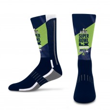 Носки Unisex Seattle Seahawks Starter College Navy Super Bowl LX Champions Cushioned Crew