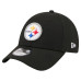Бейсболка Pittsburgh Steelers New Era Black Core Team 9FORTY Бейсболка Pittsburgh Steelers New Era Black Core Team 9FORTY
