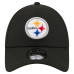 Бейсболка Pittsburgh Steelers New Era Black Core Team 9FORTY