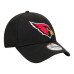 Бейсболка Arizona Cardinals New Era Black Core Team 9FORTY