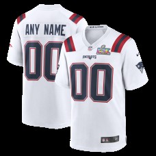 Именная джерси New England Patriots Nike White Super Bowl LX Game Именная джерси New England Patriots Nike White Super Bowl LX Game