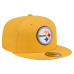 Бейсболка Pittsburgh Steelers New Era Gold 59FIFTY