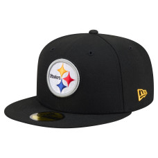 Бейсболка Pittsburgh Steelers New Era Black 59FIFTY Бейсболка Pittsburgh Steelers New Era Black 59FIFTY