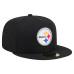 Бейсболка Pittsburgh Steelers New Era Black 59FIFTY