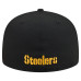 Бейсболка Pittsburgh Steelers New Era Black 59FIFTY
