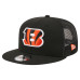 Бейсболка Cincinnati Bengals New Era Black Core Team 9FIFTY Trucker Бейсболка Cincinnati Bengals New Era Black Core Team 9FIFTY Trucker