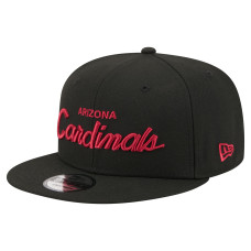 Бейсболка Arizona Cardinals New Era Black Core Team Script 9FIFTY