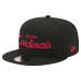 Бейсболка Arizona Cardinals New Era Black Core Team Script 9FIFTY