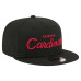 Бейсболка Arizona Cardinals New Era Black Core Team Script 9FIFTY