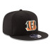 Бейсболка Cincinnati Bengals New Era Black 9FIFTY
