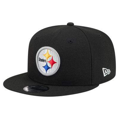 Бейсболка Pittsburgh Steelers New Era Black 9FIFTY