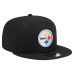 Бейсболка Pittsburgh Steelers New Era Black 9FIFTY