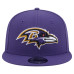 Бейсболка Baltimore Ravens New Era Purple 9FIFTY