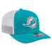 Бейсболка Miami Dolphins New Era Aqua 9SEVENTY Trucker