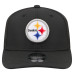 Бейсболка Pittsburgh Steelers New Era Black 9SEVENTY Trucker