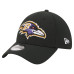 Бейсболка Baltimore Ravens New Era Black Core Team 39THIRTY Бейсболка Baltimore Ravens New Era Black Core Team 39THIRTY