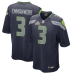 Игровая джерси Seattle Seahawks Nick Emmanwori Nike College Navy Super Bowl LX Patch Game