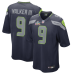 Игровая джерси Seattle Seahawks Kenneth Walker III Nike College Navy Super Bowl LX Patch Game