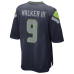 Игровая джерси Seattle Seahawks Kenneth Walker III Nike College Navy Super Bowl LX Patch Game