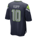 Игровая джерси Seattle Seahawks Cooper Kupp Nike College Navy Super Bowl LX Patch Game