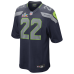 Игровая джерси Seattle Seahawks Rashid Shaheed Nike College Navy Super Bowl LX Patch Game