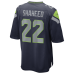 Игровая джерси Seattle Seahawks Rashid Shaheed Nike College Navy Super Bowl LX Patch Game
