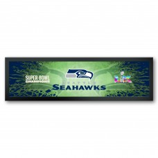 Seattle Seahawks Super Bowl LX Champions Framed 8 x 26 Horizontal Art Print