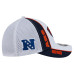 Бейсболка Chicago Bears New Era White/Navy Dash 39THIRTY M-Crown