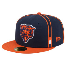 Бейсболка Chicago Bears New Era Navy Soutache 59FIFTY