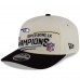 Подростковая Seattle Seahawks New Era Cream/Black Super Bowl LX Champions Locker Room Trophy Collection 9SEVENTY Adjustable Hat