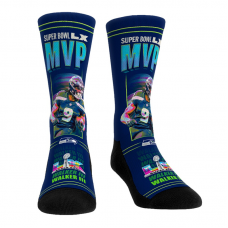 Unisex Seattle Seahawks Kenneth Walker III Rock Em Socks College Navy Super Bowl LX MVP Player Crew Socks Unisex Seattle Seahawks Kenneth Walker III Rock Em Socks College Navy Super Bowl LX MVP Player Crew Socks