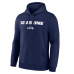 Seattle Seahawks College Navy Super Bowl LX 12 as One Hoodie