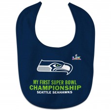 Малышам Seattle Seahawks WinCraft Super Bowl LX Champions All-Pro Baby Bib